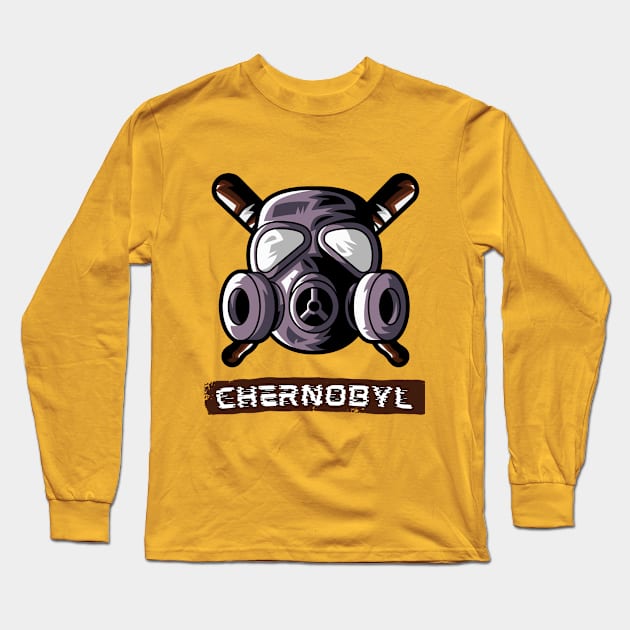 design titled Chernobyl Long Sleeve T-Shirt by ITS-FORYOU